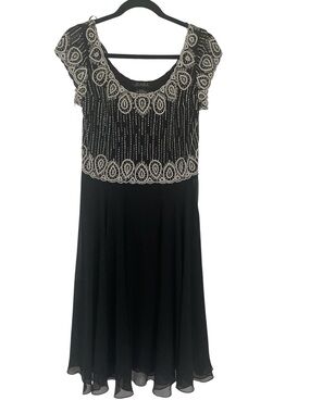 j kara beaded cocktail dress Amazon.com: J Kara Women's Petite Hanky Hem Beaded Cocktail Dress : Clothing, Shoes & Jewelry